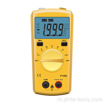 2000 telt het lezen van digitale multimeter met NCV